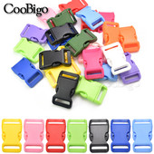 5db 20 mm-es színes kontúrozott oldalkioldó csatok Paracord karkötőhöz kisállat nyakörv pánt hátizsák heveder varrás barkács kiegészítők