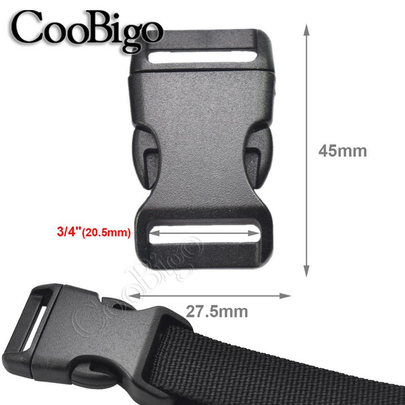 5db 20 mm-es színes kontúrozott oldalkioldó csatok Paracord karkötőhöz kisállat nyakörv pánt hátizsák heveder varrás barkács kiegészítők