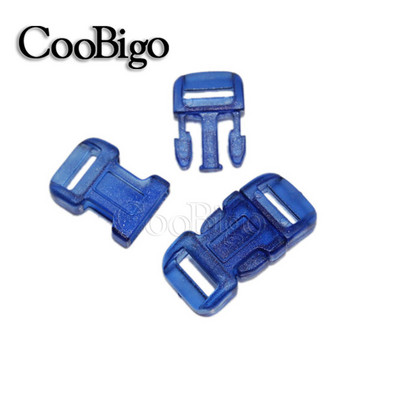 Krāsains sprādzes sprādzes aizdare siksnas siksnas jostas mugursomas soma Paracord rokassprādze suņu apkakles apģērbi DIY aksesuāri 10gab