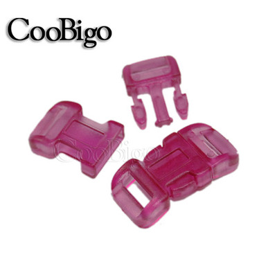 Krāsains sprādzes sprādzes aizdare siksnas siksnas jostas mugursomas soma Paracord rokassprādze suņu apkakles apģērbi DIY aksesuāri 10gab