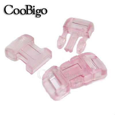 Krāsains sprādzes sprādzes aizdare siksnas siksnas jostas mugursomas soma Paracord rokassprādze suņu apkakles apģērbi DIY aksesuāri 10gab