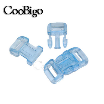 Krāsains sprādzes sprādzes aizdare siksnas siksnas jostas mugursomas soma Paracord rokassprādze suņu apkakles apģērbi DIY aksesuāri 10gab