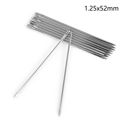 Hot 10PCS Leathercraft DIY Δερμάτινα Τριγωνικές βελόνες Γούνα Ειδική βελονιά από ανοξείδωτο ατσάλι με βελονιά βελονιάς ραπτικής