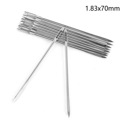 Hot 10PCS Leathercraft DIY Δερμάτινα Τριγωνικές βελόνες Γούνα Ειδική βελονιά από ανοξείδωτο ατσάλι με βελονιά βελονιάς ραπτικής