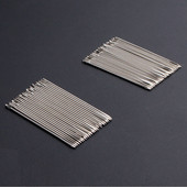 25Pcs Hand Needles Δερμάτινη Ραπτική Ραπτική για Χειροτεχνία DIY Χειροκίνητο Ράψιμο Αφιερωμένη Τριγωνική βελόνα από ανοξείδωτο ατσάλι 4,5cm/4cm