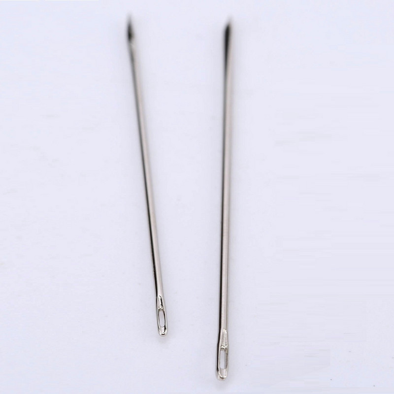 25Pcs Hand Needles Δερμάτινη Ραπτική Ραπτική για Χειροτεχνία DIY Χειροκίνητο Ράψιμο Αφιερωμένη Τριγωνική βελόνα από ανοξείδωτο ατσάλι 4,5cm/4cm