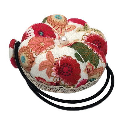 Αξεσουάρ καρφίτσες ραψίματος Αξεσουάρ βελόνας σε σχήμα μπάλας κολοκύθας Μαξιλάρι με λουρί καρπού βελονιά βελονιά κεντήματα χαλάκι DIY Craft Supplies