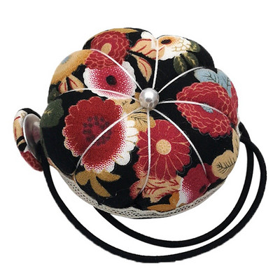 Αξεσουάρ καρφίτσες ραψίματος Αξεσουάρ βελόνας σε σχήμα μπάλας κολοκύθας Μαξιλάρι με λουρί καρπού βελονιά βελονιά κεντήματα χαλάκι DIY Craft Supplies