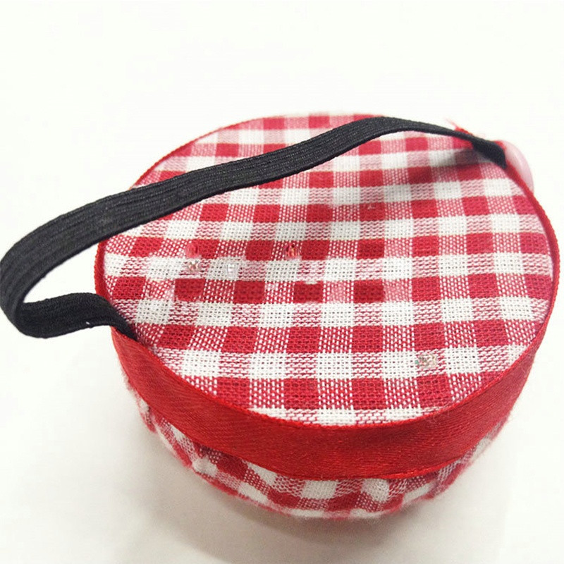 Nešiojamos adatų pagalvėlės su elastiniu riešo diržu „pasidaryk pats“ rankų darbo įrankis, skirtas susiuvimo smeigtukų įdėklei rankdarbių siuvimo priedai