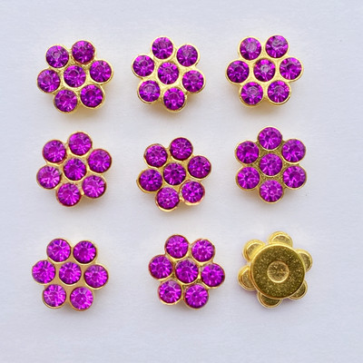 50 buc. Mărgele cu flori de prun de culori mixte, bricolaj, artizanat, cu spate plat, Cabochon, pentru album de album, agrafe de păr, ornamente F56