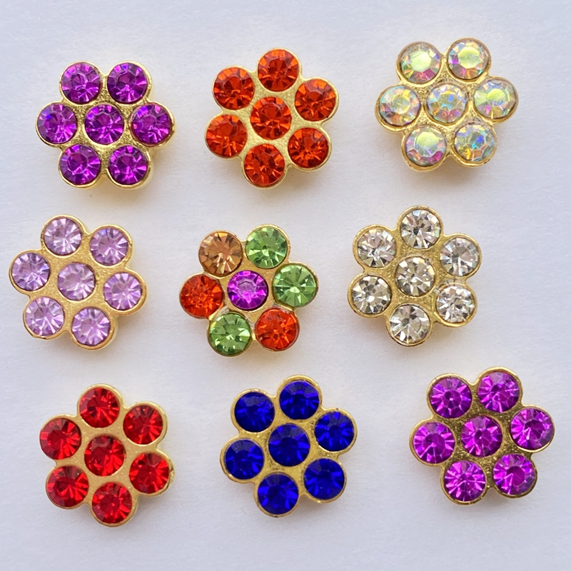 50 buc. Mărgele cu flori de prun de culori mixte, bricolaj, artizanat, cu spate plat, Cabochon, pentru album de album, agrafe de păr, ornamente F56