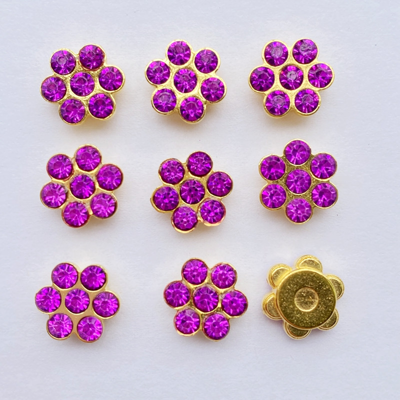 50 buc. Mărgele cu flori de prun de culori mixte, bricolaj, artizanat, cu spate plat, Cabochon, pentru album de album, agrafe de păr, ornamente F56