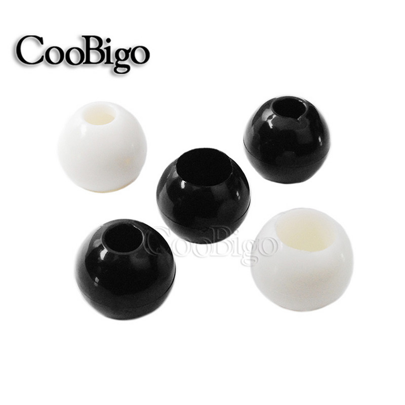 Poni mărgele din plastic Bungee Ball Capetele snurului Clips Stopper Clemă Coarda elastică Faceți cusut DIY Piese împletitură de păr Brățară Rucsac 5 buc