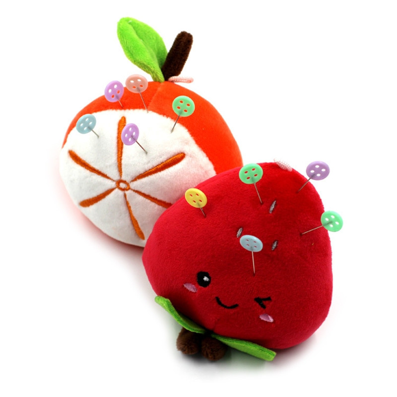 Maasika/apelsini kujuga kujuga isetegemise meisterdamise nõelanõela padjahoidja õmbluskomplekt nõelapadjad Randmepael kodune õmblustööriist