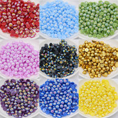 3/4/6/8/10mm läikiv AB lame seljaosa poolümmargune Imitatsioonpärl käsitöö jaoks mõeldud väljalõigete album Nail Art Dekoratsioon kingad rõivas DIY aksessuaarid