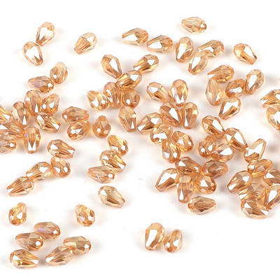 Kuumad värvilised 3 * 5 mm 100 tk Rondelle Austria lihvitud klaashelmed pisaratilga kristallhelmed rõivaste kaunistamiseks käsitööks isetegemiseks