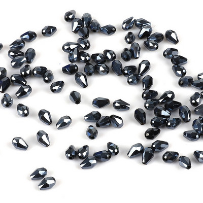 Kuumad värvilised 3 * 5 mm 100 tk Rondelle Austria lihvitud klaashelmed pisaratilga kristallhelmed rõivaste kaunistamiseks käsitööks isetegemiseks