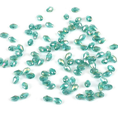 Kuumad värvilised 3 * 5 mm 100 tk Rondelle Austria lihvitud klaashelmed pisaratilga kristallhelmed rõivaste kaunistamiseks käsitööks isetegemiseks