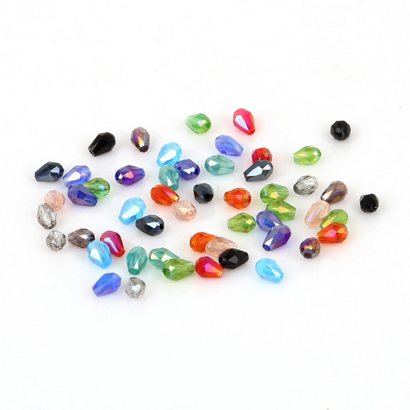 Kuumad värvilised 3 * 5 mm 100 tk Rondelle Austria lihvitud klaashelmed pisaratilga kristallhelmed rõivaste kaunistamiseks käsitööks isetegemiseks