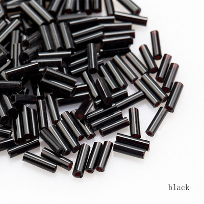 Γυάλινες χάντρες 6,5 χιλιοστών 30 γρ./τσάντα μακριές στρογγυλές γυάλινες χάντρες για DIY διακόσμηση γαμήλιου πάρτι Ευρήματα κοσμημάτων Αξεσουάρ χειροτεχνίας