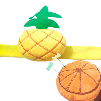 Σχήμα ανανά/λεμόνι DIY Craft Needle Pin Cushion Wrist Strap Needle Pincushions Θήκη για ράψιμο θηκών κεντήματος DIY Craft