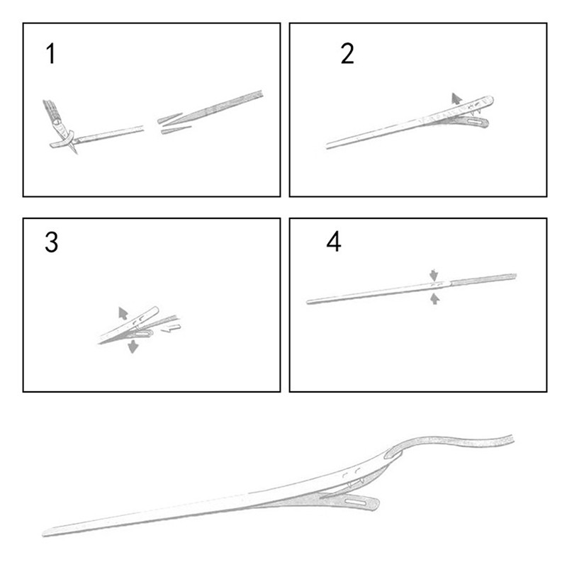 3 tk nahast õmblusnõel Nahast nöörinõel Nahknõel kudumisvarras kahe auguga nahast köispitsnõel DIY