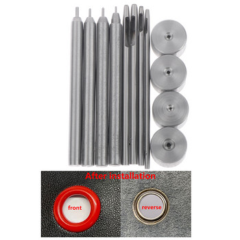 3 τεμάχια/παρτίδα Mini Eyelets Grommet Εγκατάσταση Εργαλεία διάτρησης για 1,5mm 2mm 2,5mm τρύπες για κουκλόσπιτο εξαρτήματα DIY Αξεσουάρ