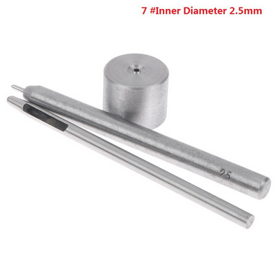 3 ks/lot mini očká, inštalačné nástroje na dierovanie pre otvory s priemerom 1,5 mm, 2 mm, 2,5 mm, oblečenie pre bábiky, diely pre domácich majstrov, príslušenstvo.