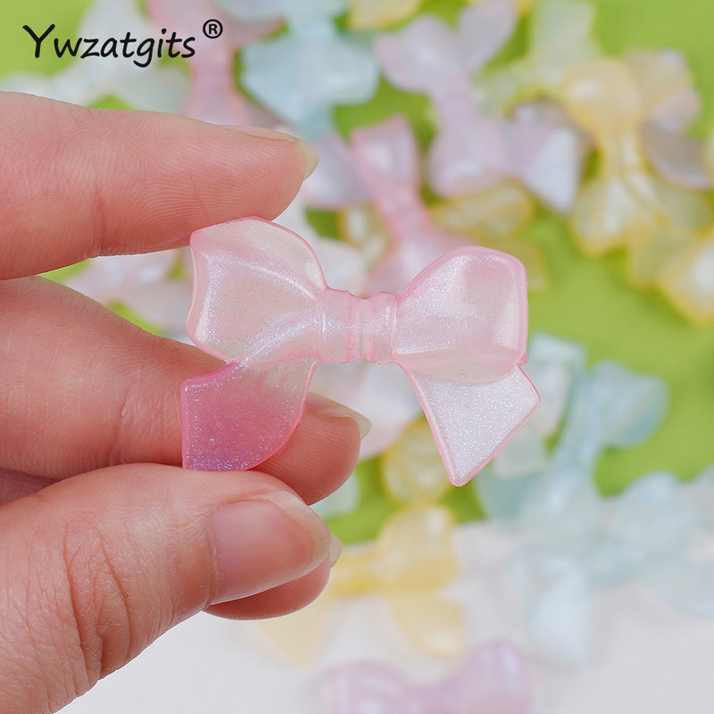 10 gab korejiešu stila bantes krelles ar rokām darinātiem auskariem/kaklarotām DIY daļas rotaslietas atradumi C0959