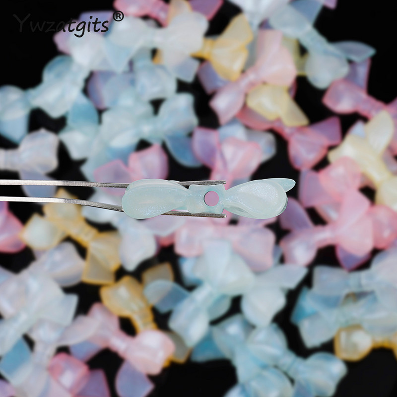 10 gab korejiešu stila bantes krelles ar rokām darinātiem auskariem/kaklarotām DIY daļas rotaslietas atradumi C0959