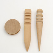 Buko medienos šlifavimo lazdelė, apvali poliruojanti odos briaunų juosta poliravimo rankinė priemonė, plokščia juosta, pasidaryk pats, odos apdirbimas