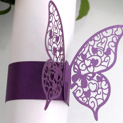 50 gab. Salvešu gredzeni Kāzu dzimšanas dienas Ziemassvētku vakariņas Mājas galda noformējums Salvešu gredzenu turētāji Ballīšu piederumi