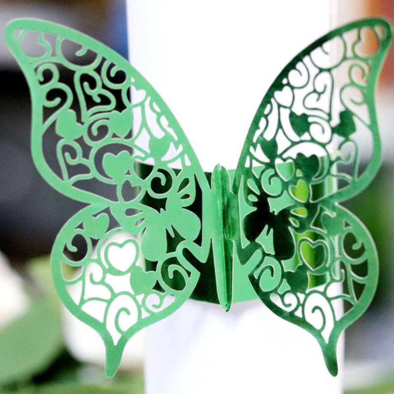 50 gab. Salvešu gredzeni Kāzu dzimšanas dienas Ziemassvētku vakariņas Mājas galda noformējums Salvešu gredzenu turētāji Ballīšu piederumi