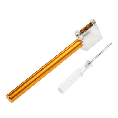 2gab/1 komplekts Ādas malu eļļas rullīšu pildspalva ar skrūvgriezi, aplīmēšana, druka