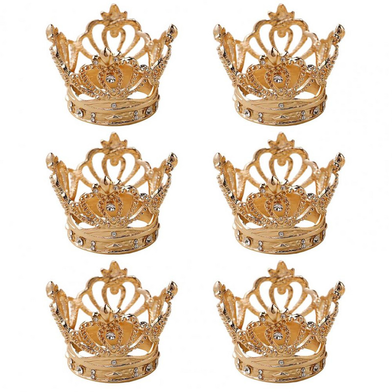 1 τμχ Χρυσό Ασημί Μεταλλικό Στέμμα Δαχτυλίδια χαρτοπετσέτας Πόρπη Χριστουγεννιάτικη θήκη για Διακόσμηση τραπεζιού γάμου ξενοδοχείου