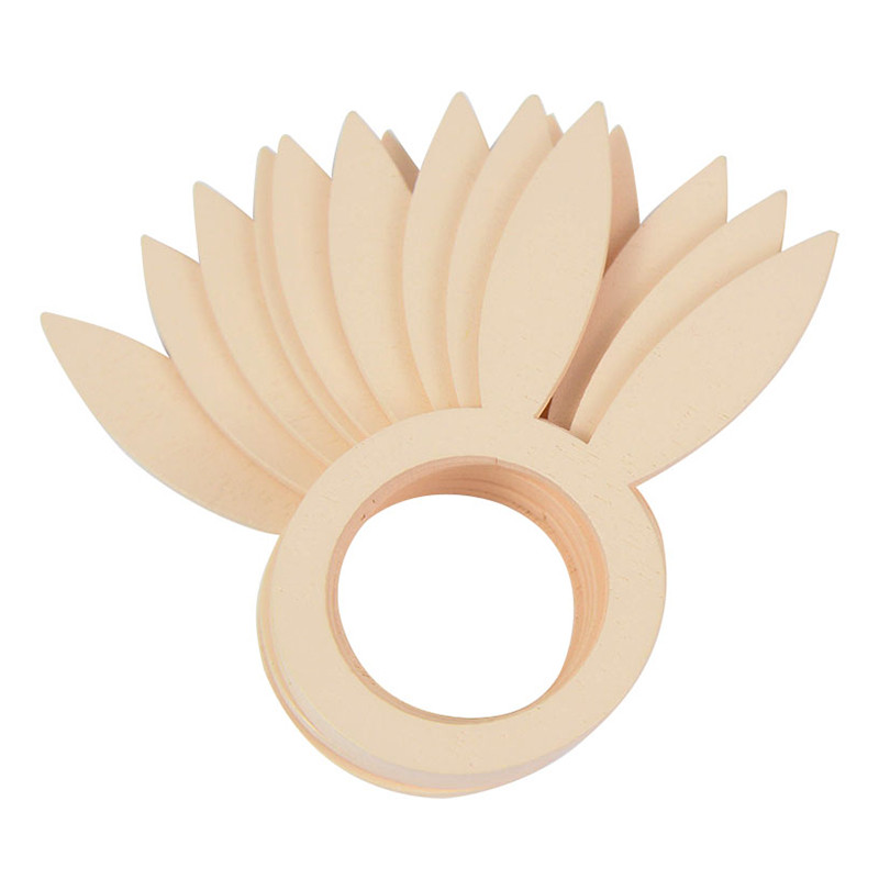 10gab Zaķa ausis Salvešu Gredzenu Turētājs Koka Priecīgas Lieldienas Mājas Galda noformējums Lauku stila kāzu ballīte Viesnīcas Restorāna piederumi