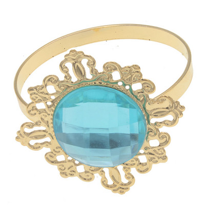 24gab Zelta salvešu gredzeni kāzām virtuves galdam, akrila salvetes turētājs vakariņu iekārtai, strasu dekorēšanai.