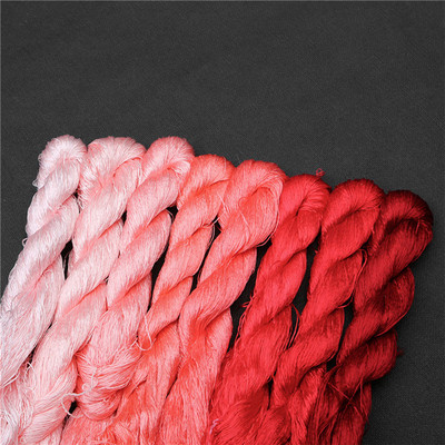 20 m/vnt šilko siuvinėjimas 100 % šilko siūlai Spiraea siuvinėti šilko siūlai Mažos siuvinėjimo rankomis lazdelės Siuvinėti kryželiu