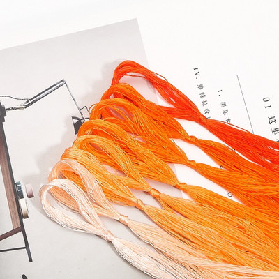 20 m/vnt šilko siuvinėjimas 100 % šilko siūlai Spiraea siuvinėti šilko siūlai Mažos siuvinėjimo rankomis lazdelės Siuvinėti kryželiu