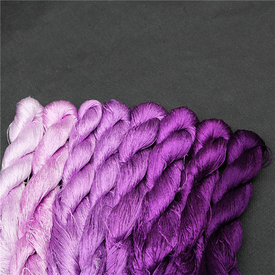 20 m/vnt šilko siuvinėjimas 100 % šilko siūlai Spiraea siuvinėti šilko siūlai Mažos siuvinėjimo rankomis lazdelės Siuvinėti kryželiu