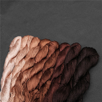 20 m/vnt šilko siuvinėjimas 100 % šilko siūlai Spiraea siuvinėti šilko siūlai Mažos siuvinėjimo rankomis lazdelės Siuvinėti kryželiu