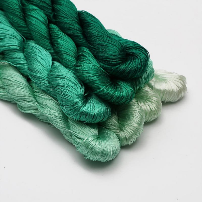 20 m/vnt šilko siuvinėjimas 100 % šilko siūlai Spiraea siuvinėti šilko siūlai Mažos siuvinėjimo rankomis lazdelės Siuvinėti kryželiu