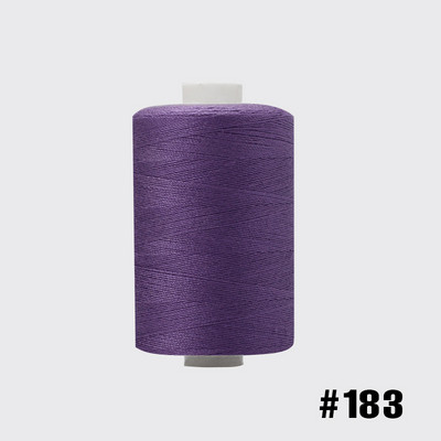 Sadzīves daudzfunkcionāls poliestera šujamais diegi kopēšanas vītne 402 lock hem diegu vatēšana 1000 jardu šūšanas diegi