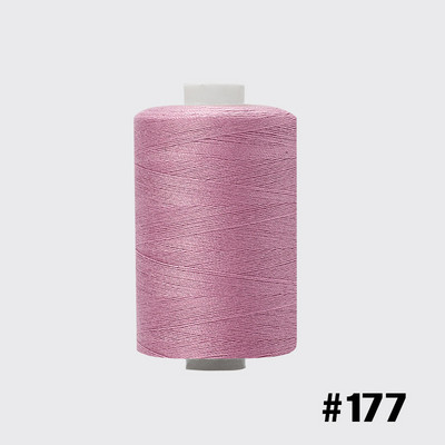 Sadzīves daudzfunkcionāls poliestera šujamais diegi kopēšanas vītne 402 lock hem diegu vatēšana 1000 jardu šūšanas diegi