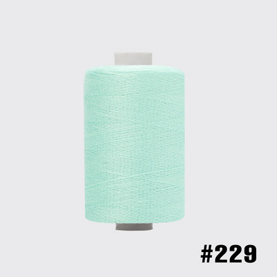 Sadzīves daudzfunkcionāls poliestera šujamais diegi kopēšanas vītne 402 lock hem diegu vatēšana 1000 jardu šūšanas diegi