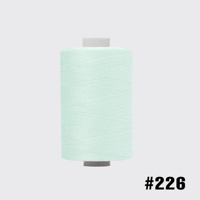 Sadzīves daudzfunkcionāls poliestera šujamais diegi kopēšanas vītne 402 lock hem diegu vatēšana 1000 jardu šūšanas diegi