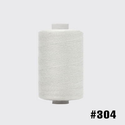 Sadzīves daudzfunkcionāls poliestera šujamais diegi kopēšanas vītne 402 lock hem diegu vatēšana 1000 jardu šūšanas diegi