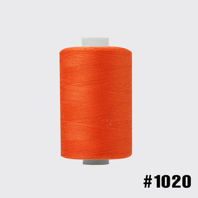 Sadzīves daudzfunkcionāls poliestera šujamais diegi kopēšanas vītne 402 lock hem diegu vatēšana 1000 jardu šūšanas diegi