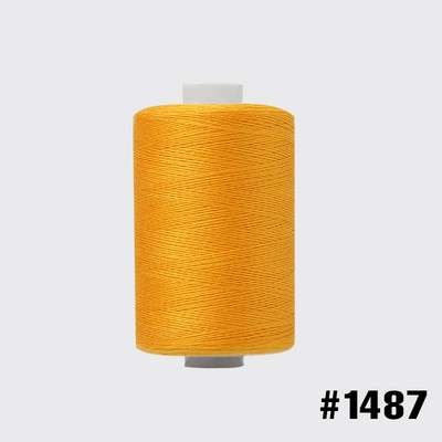 Sadzīves daudzfunkcionāls poliestera šujamais diegi kopēšanas vītne 402 lock hem diegu vatēšana 1000 jardu šūšanas diegi