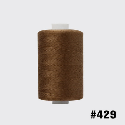 Sadzīves daudzfunkcionāls poliestera šujamais diegi kopēšanas vītne 402 lock hem diegu vatēšana 1000 jardu šūšanas diegi